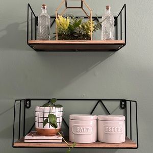 Salt and pepper containers